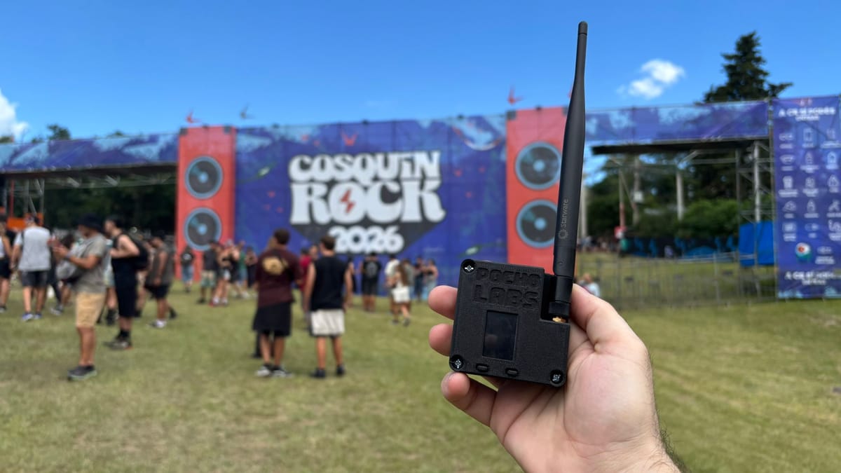 Cosquin Rock 2026: un successo... Meshtastico!