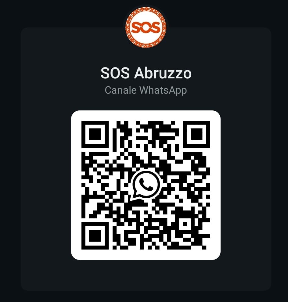 SOS Abruzzo: il canale WhatsApp!