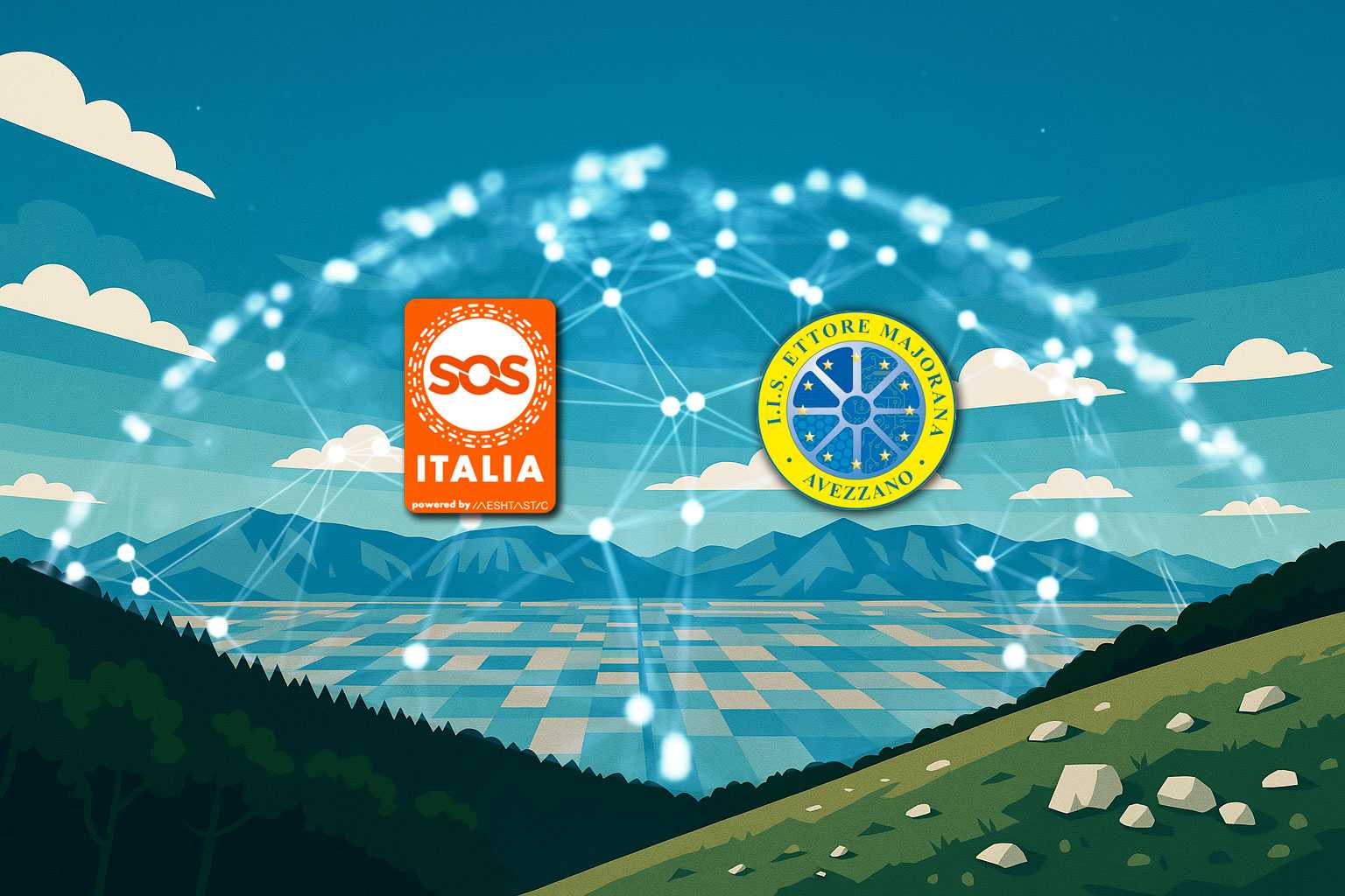 “SOS-Italia” e “ITIS Majorana” di Avezzano: scuola e innovazione insieme, per le reti del futuro (fotogallery)