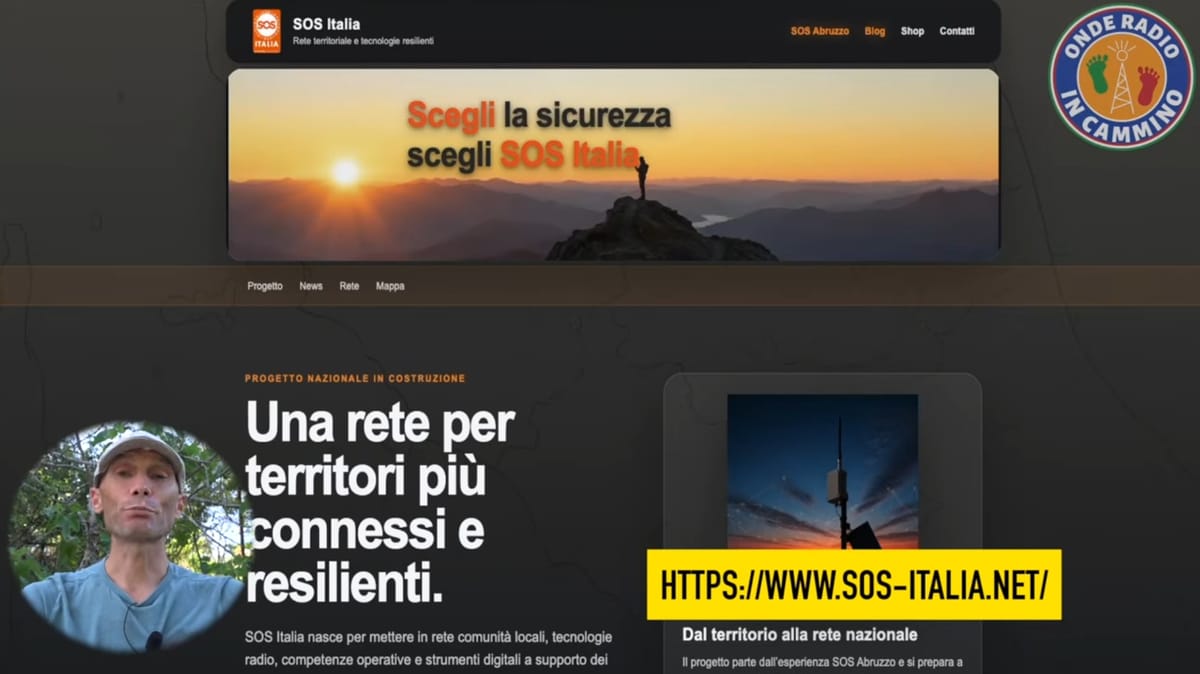 "Onde Radio in Cammino": ecco come è nato uno dei nodi SOS-Italia del Cilento