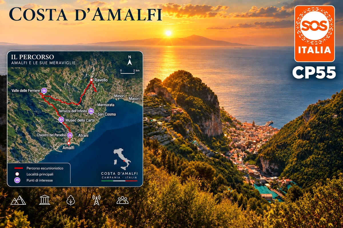 📡 SOS-Italia cresce: attivato il nuovo nodo CP55 ad Amalfi!