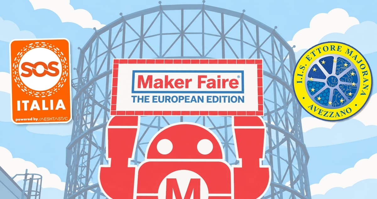 La Marsica guida l’innovazione: SOS-Italia e l’IIS “Majorana” di Avezzano alla Maker Faire Rome