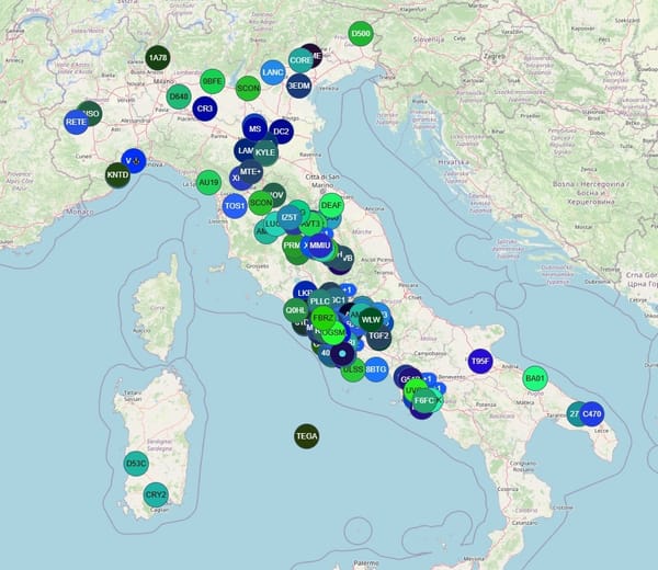 SOS Italia: la dorsale italiana della Mesh