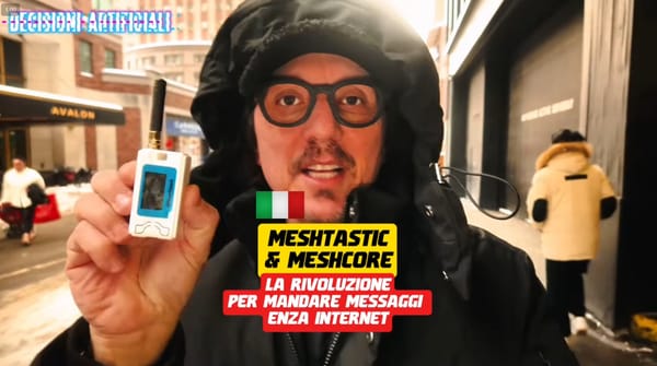 Marco Camisani Calzolari e Meshtastic