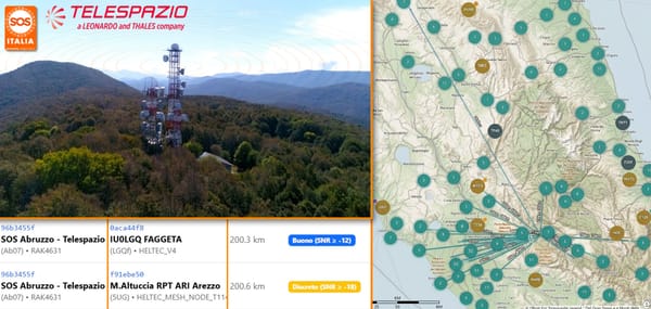 📡 AB07 “Telespazio” – Il nodo che collega il Centro Italia.
