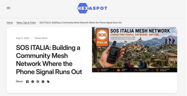 Hexaspot parla di noi...