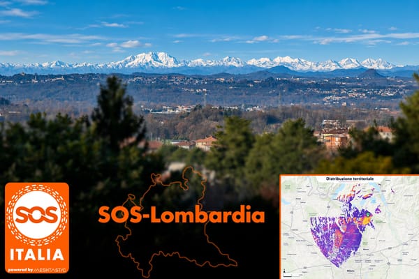📡 SOS-Italia debutta in Lombardia!