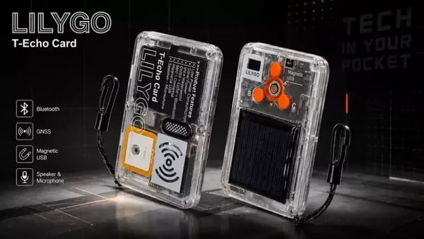 Recensione del nuovissimo LilyGO T-Echo Card Solar ☀
